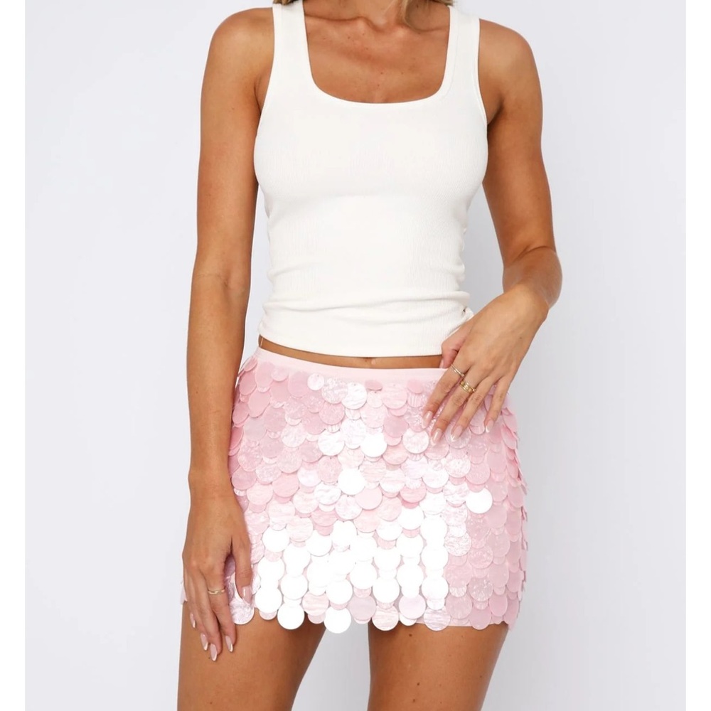 White Fox Ariel Mini Skirt